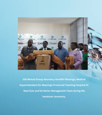 Old Mutual Donates 200 Blankets and other Critical Medical Equipment to Masvingo Provincial Teaching Hospital